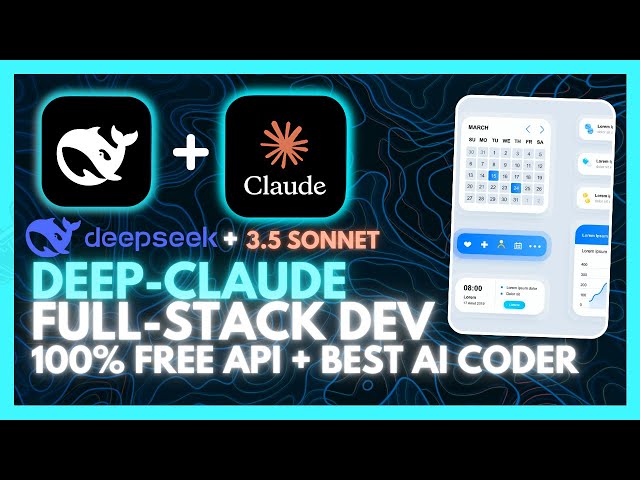 DeepClaude: R1 + Claude 3.5 Sonnet AI Coding Agent! Develop a Full-stack Apps! (Opensource)