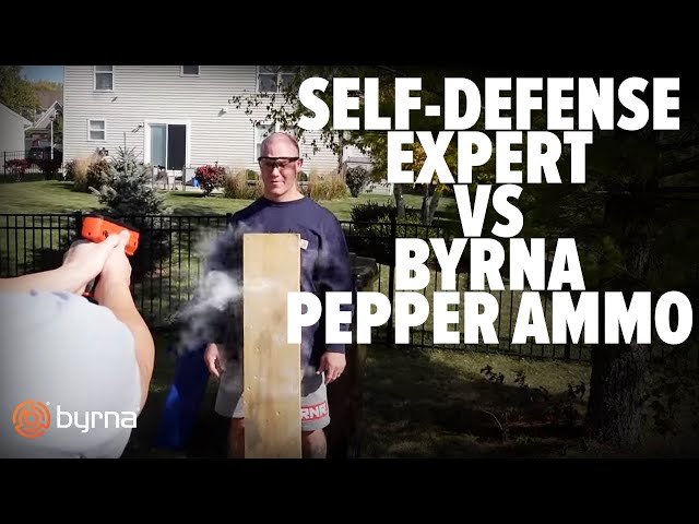 Self-Defense Expert VS Byrna Pepper Ammo