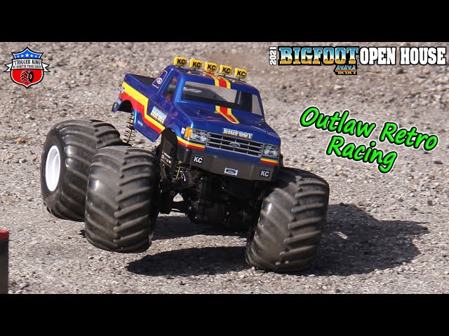 2021 BIGFOOT Open House Outlaw Retro Racing - Trigger King R/C Monster Trucks