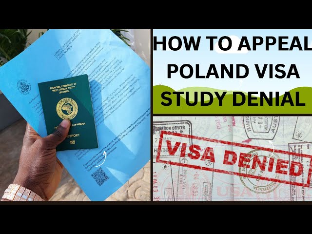 HOW TO APPEAL FOR POLAND STUDY VISA #polandvisa #poland #visa