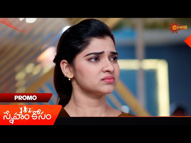 Sneham Kosam- Promo | 24 Feb 2025  | Gemini TV Serial