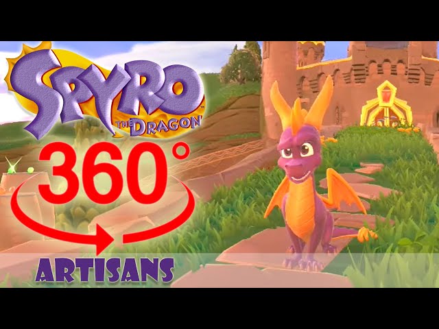 360° VR, Artisans, Spyro™ the Dragon Remastered, Walkthrough, Gameplay, No Commentary, 4K