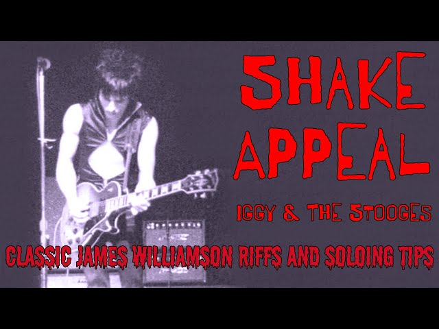 Shake Appeal - Another classic Raw Power Track - Iggy & The Stooges - Guitar Lesson