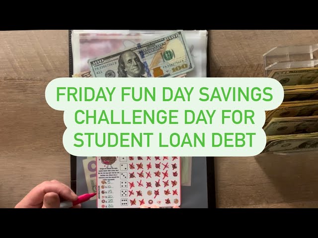 Savings Challenge Friday || Student Loan Debt || 2025 Taxes || Saving For 2025 IRA || #debtpayoff