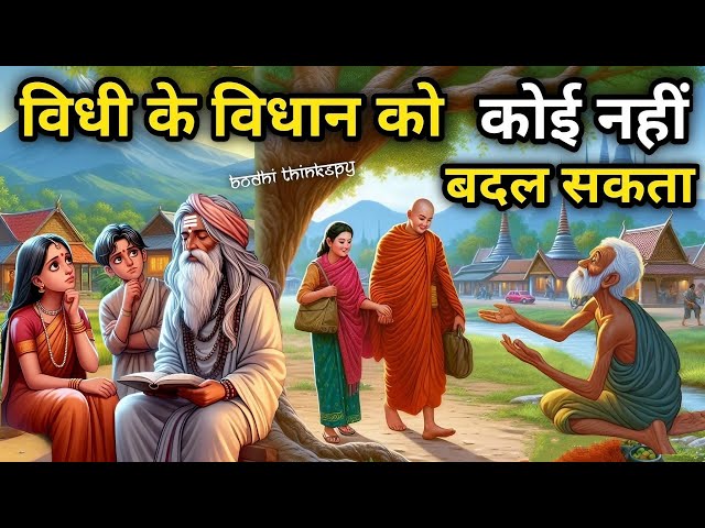 विधी के विधान को कोई नहि बदल सकता  | don't change the rule law of karma | Bodhi thinkspy