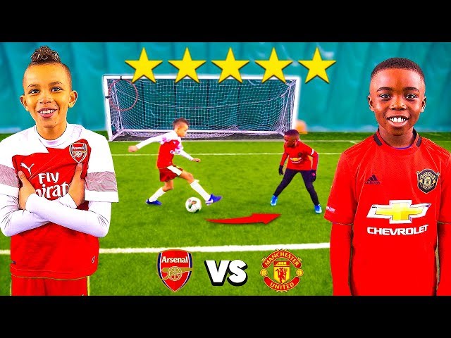 KID POGBA vs KID AUBAMEYANG.. PREMIER LEAGUE Football Competition