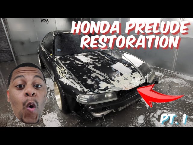 Turbo Honda Prelude restoration part 1