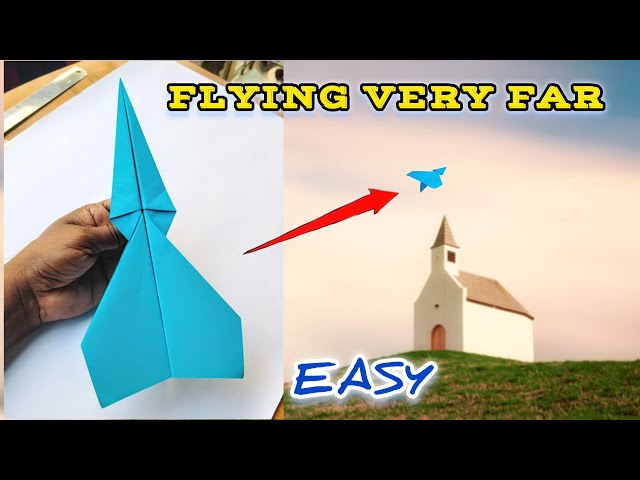 How to Make an Easy Paper Airplane | Easy Folding Planes