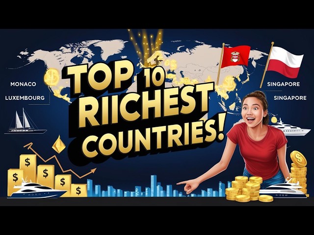 Top 10 Richest Countries in the World by GDP per Capita