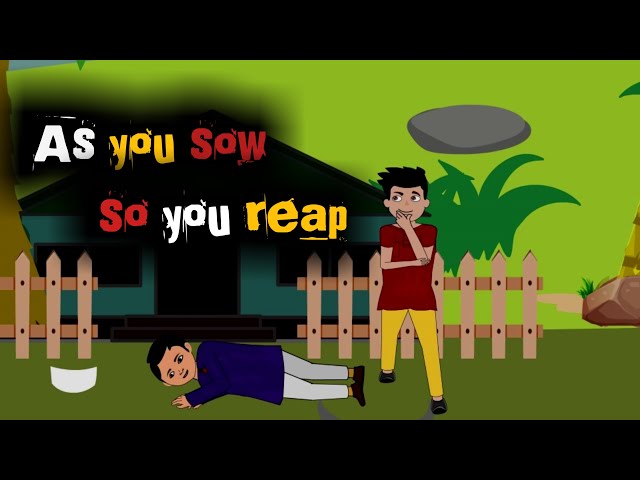 যেমন কর্ম তেমন ফল | বাংলা কার্টুন ভিডিও | As you saw so you reap | new cartoon video | funny video