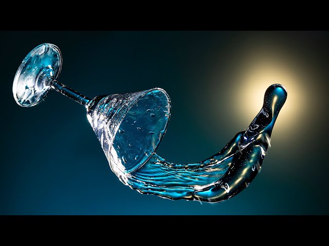 Water photography techniques in the studio