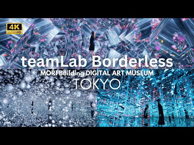 MUST DO IN TOKYO! TeamLab Borderless [チームラボボーダレス] Tokyo ALL ROOMS [4K60 HDR]