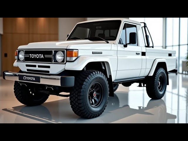 THE ULTIMATE OFF-ROAD MACHIN  2025 Toyota Land Cruiser Pickup: Hybrid