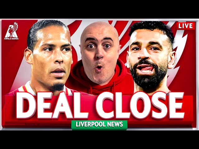 VAN DIJK CONTRACT IN FINAL STAGES?! + CONTRASTING SALAH CLAIMS! Liverpool FC Transfer News