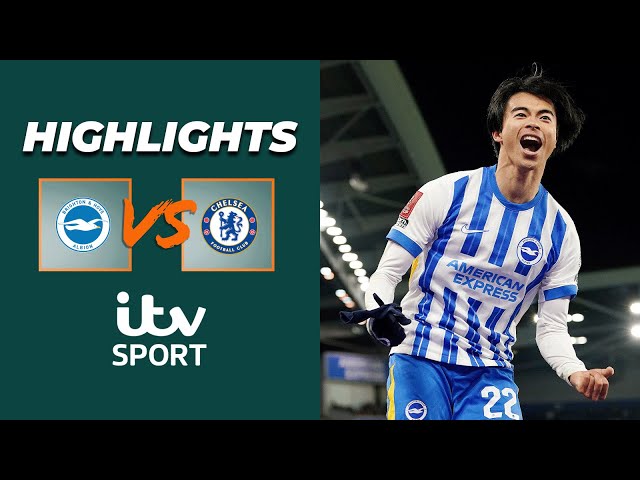 HIGHLIGHTS - Controversial goal dumps Chelsea out the FA Cup | Brighton v Chelsea