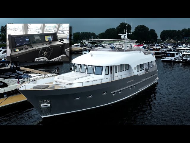 ONE OFF Explorer Yacht FOR SALE! M/Y ‘Dutch Lion’ FULL Boat Tour!