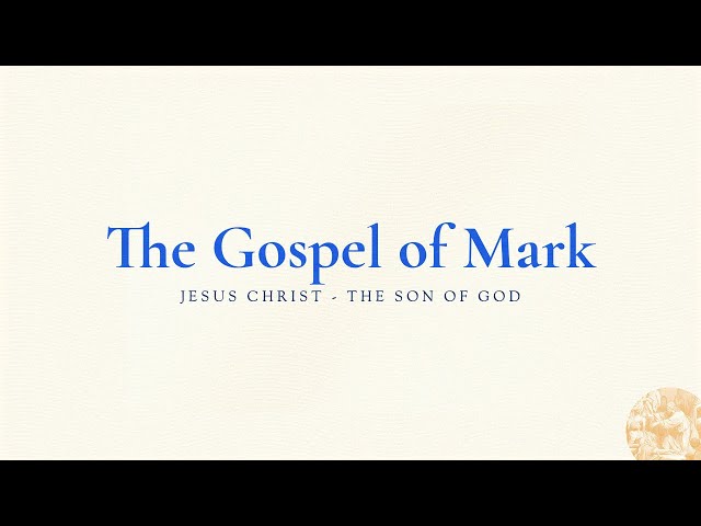 The Gospel of Mark - 2:1-3:6 Controversy