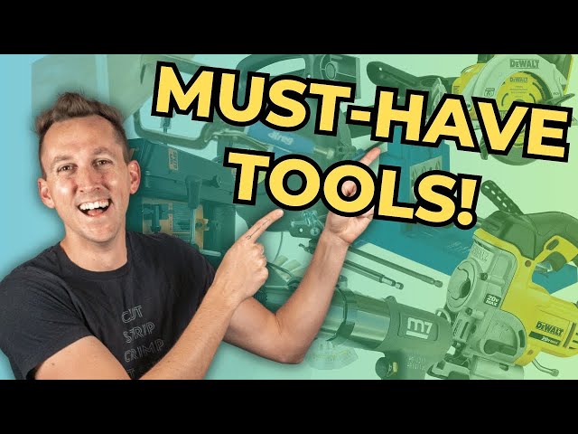 Most Useful Tools for Van Builds