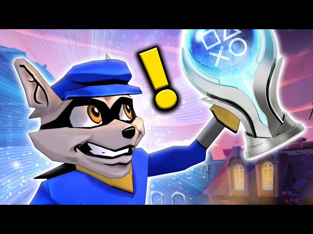 The NEW Sly Cooper Platinum Trophy is FANTASTIC!