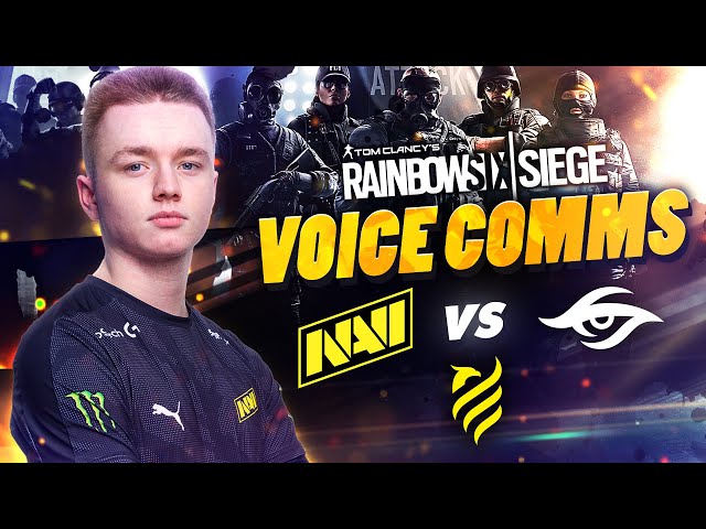 NAVI vs Team Secret - Rainbow Six VOICE COMMS at European League 2021 Stage 3