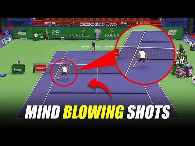 12 MOST INSANE Tennis Moments The Opponent Had To Applaud