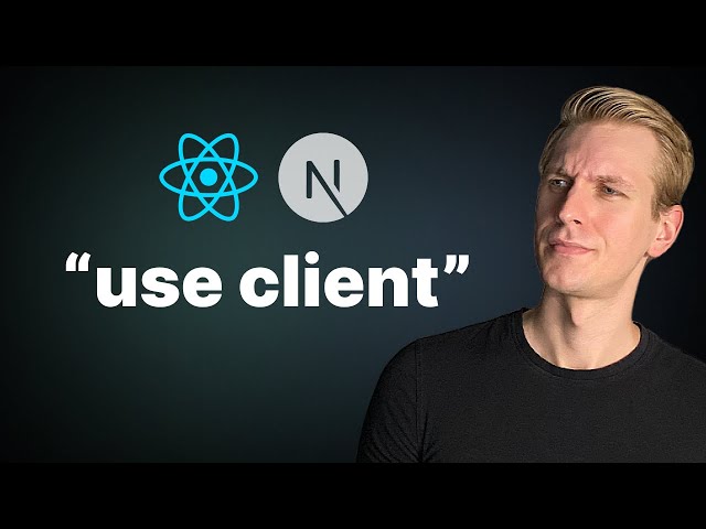 When & Where to Add “use client” in React / Next.js (Client Components vs Server Components)