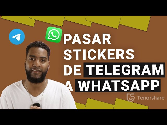 Cómo pasar stickers de Telegram a WhatsApp GRATIS👍