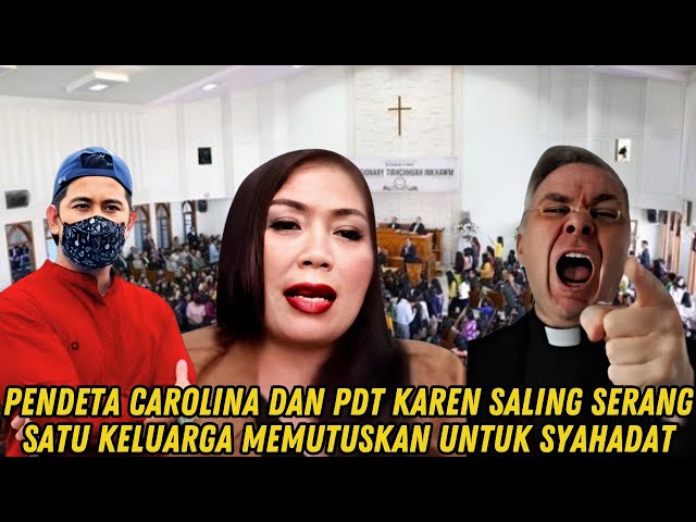 DUA PENDETA SALING BEDA PENDAPAT AKHIRNYA SATU KELUARGA MEMUTUSKAN MUALAF