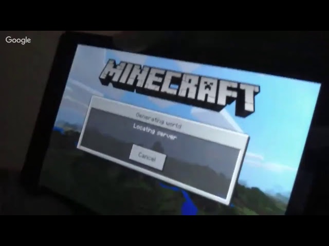 this is me playing minecraft