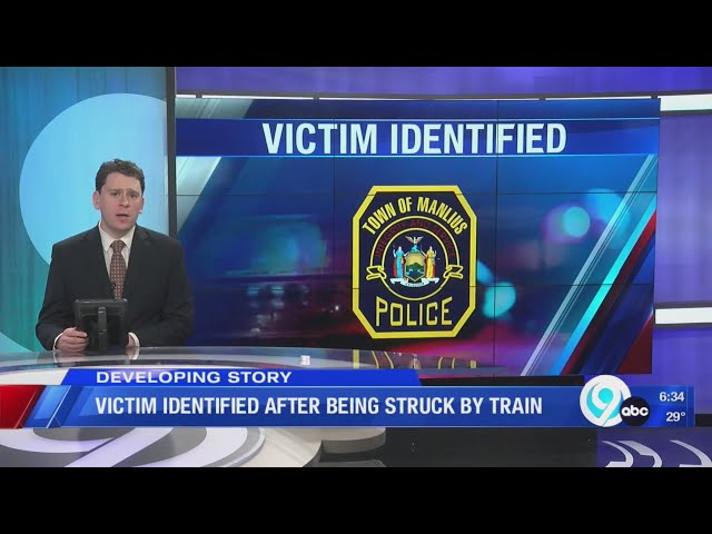 Victim identified after being hit by a train