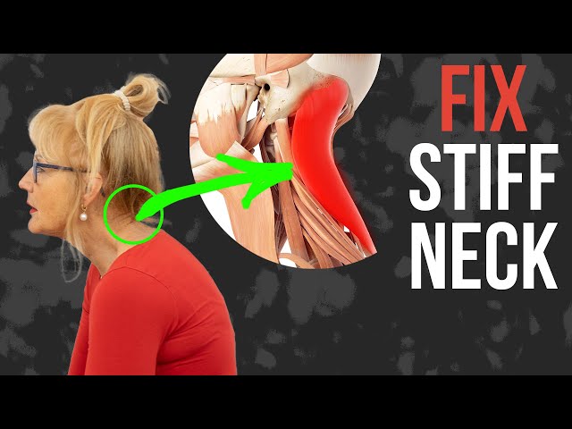 ✅ Neck Pain Relief Treatment: Easy Exercise to Fix a Stiff Neck