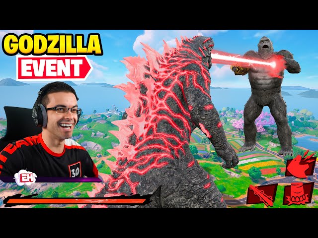 Godzilla Event in Fortnite!