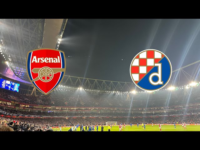 Come To The Game With Me: Arsenal V Dinamo Zagreb 3-0 22/1/25 POV Vlog Watch Along Experience