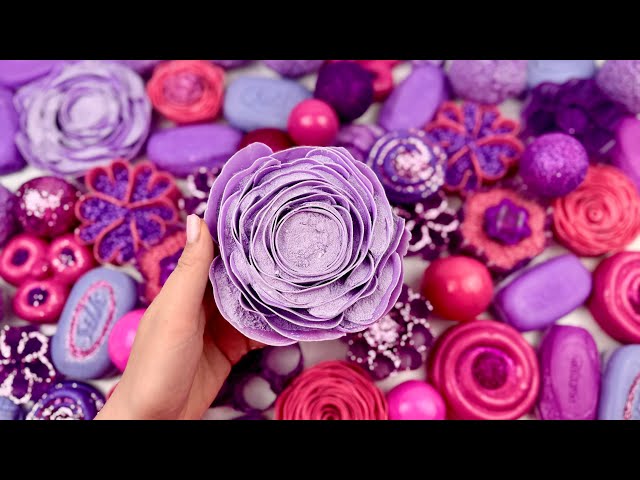 Satisfying ASMR Video | Crushing soap boxes| Clay cracking | Cutting soap cubes