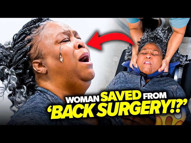 BACK SURGERY **CANCELLED** BECAUSE OF CHIROPRACTOR! 😭😱 | Asmr Crunchy Pain Relief | Dr Tubio