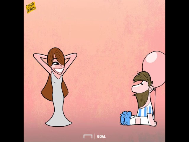 Messi and Antonella