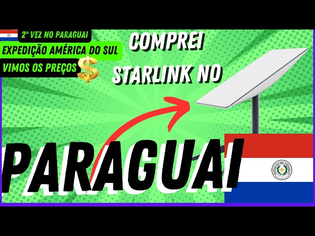 COMPRAS NO PARAGUAI EM 2024!  VALE A PENA? FUI COMPRAR UMA STARLINK | T.01Ep.07