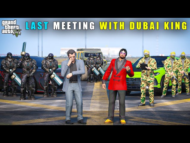 GTA 5 : MICHAEL'S LAST MEETING WITH DUBAI KING || BB GAMING