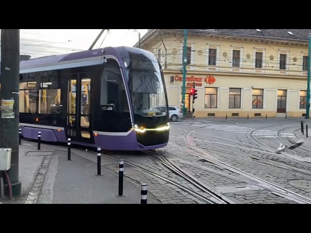 Straßenbahn Bozankaya🚋in Timisoara Rumänien❤️ ￼