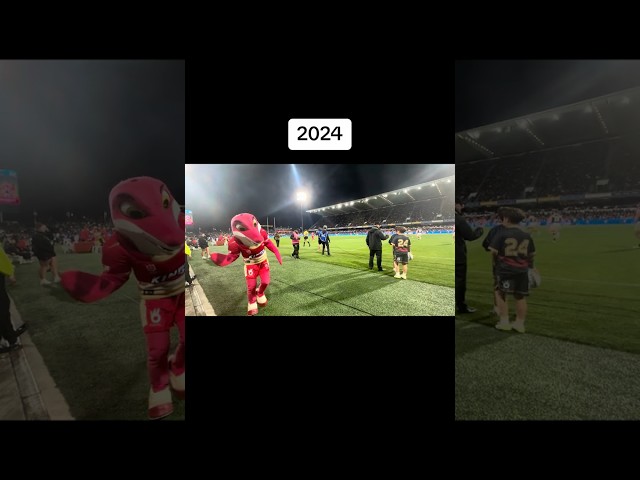 Hug with Phinny for the first time 🐬🤗 | NRL Round 22 2024: Redcliffe Dolphins v Sydney Roosters