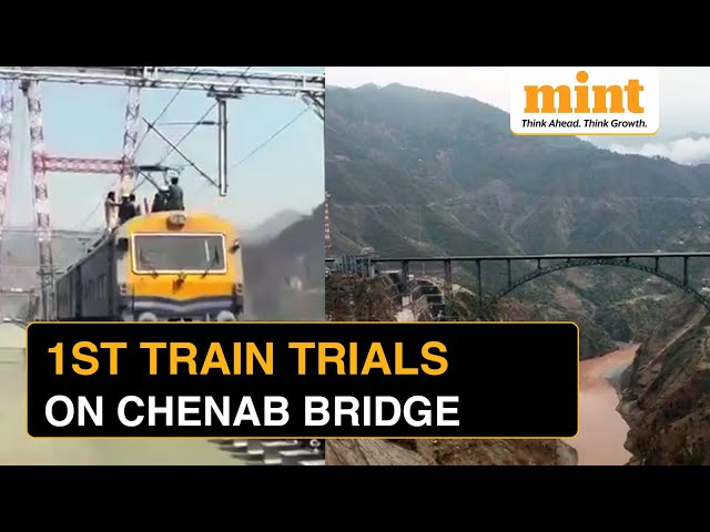 First Train Trial On Chenab Rail Bridge Successful | Why This Is A Gamechanger For J&K