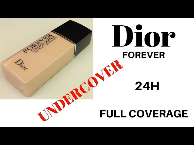 Dior Forever Undercover 24h Full Coverage Foundation | Review & Application | Angela van Rose