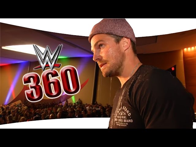 See the Stardust/Stephen Amell confrontation in 360!