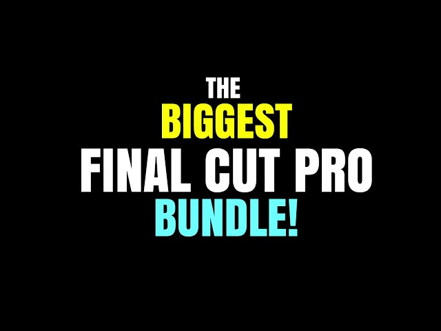 (Trailer) Mega Final Cut Pro Effects Bundle  I  Transitions for Final Cut Pro - Color LUTs - Film FX