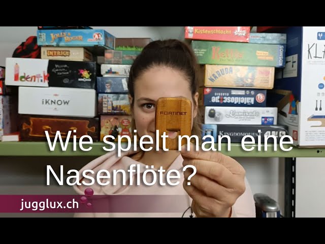 Wie spielt man eine Nasenflöte aus Holz