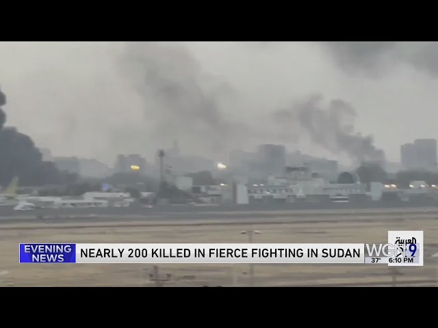 Sudan's generals battle for 3rd day; death toll soars to 185