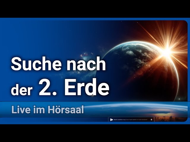 Exoplaneten • Atmosphären & Neue Erkenntnisse zur 2. Erde | Wolfgang Brandner