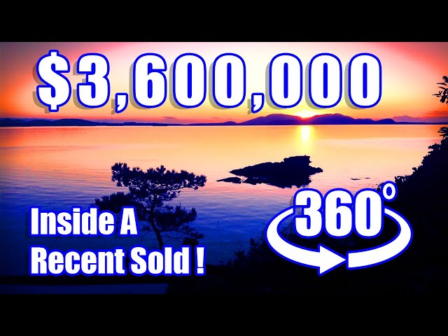 Recent Sold | What $3.6M Buys In Bellingham WA | INSIDE A $3.6M Luxury Waterfront Home