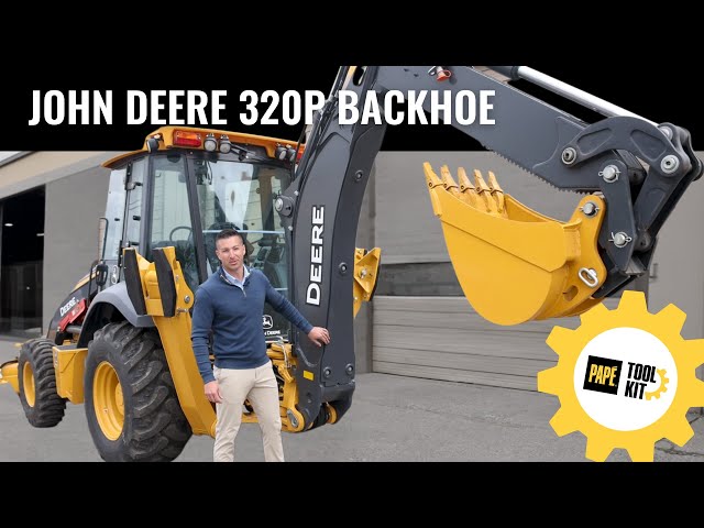 John Deere 320P Backhoe