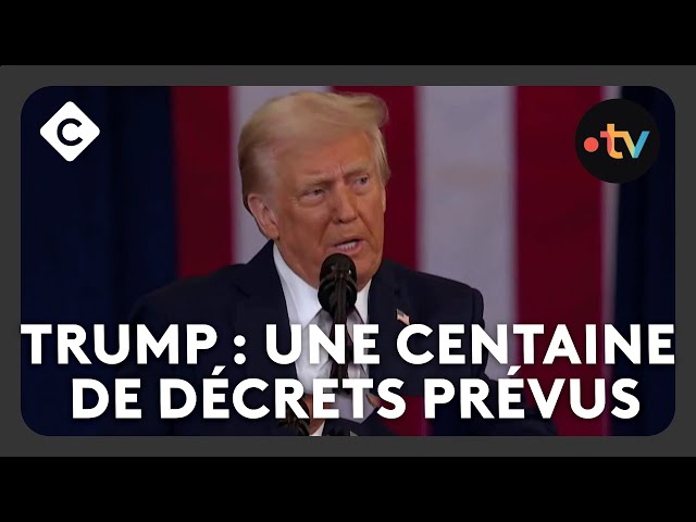 Trump : une centaine de décrets prévus dès aujourd’hui - L’édito de Patrick Cohen - C à vous